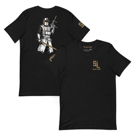 Crusader T-Shirt tshirts in Black - Solus Legion