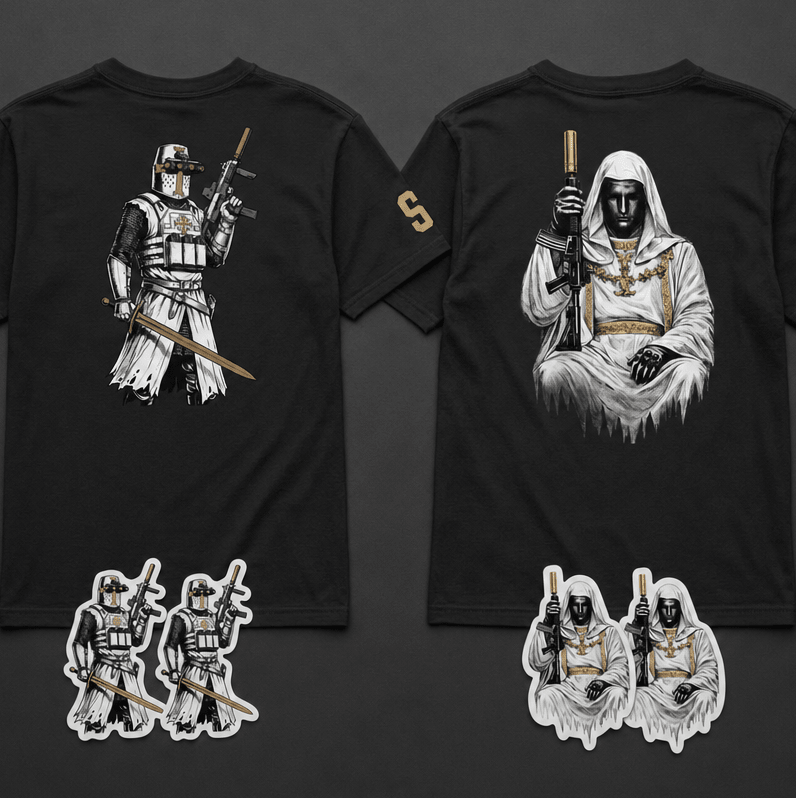 Crusader's Loadout Bundle in Black - Solus Legion
