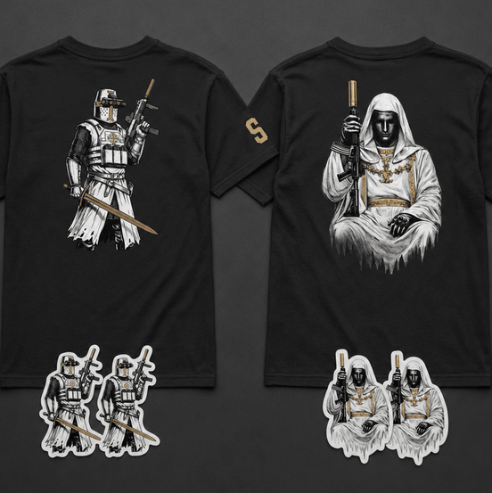 Crusader's Loadout Bundle in Black - Solus Legion