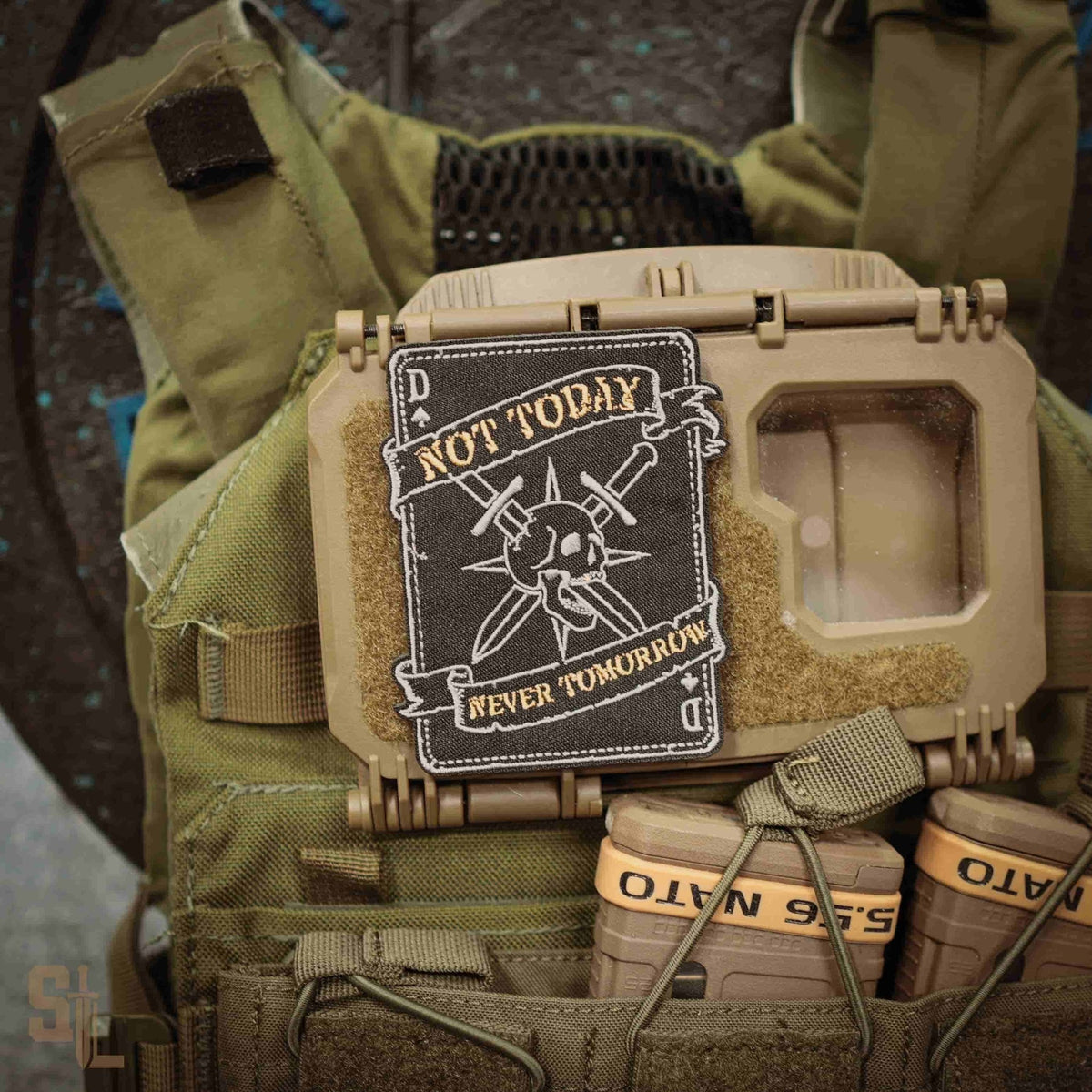 Death Card Patch Patches in With Black Adaptor - Solus Legion