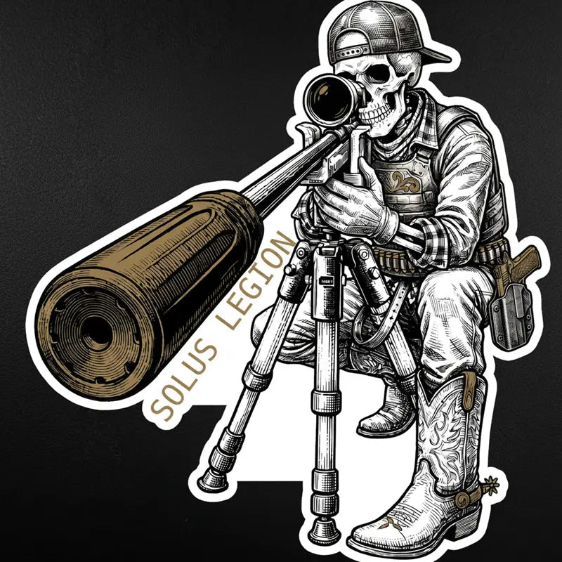 High Country Ghost Sticker Stickers in - Solus Legion