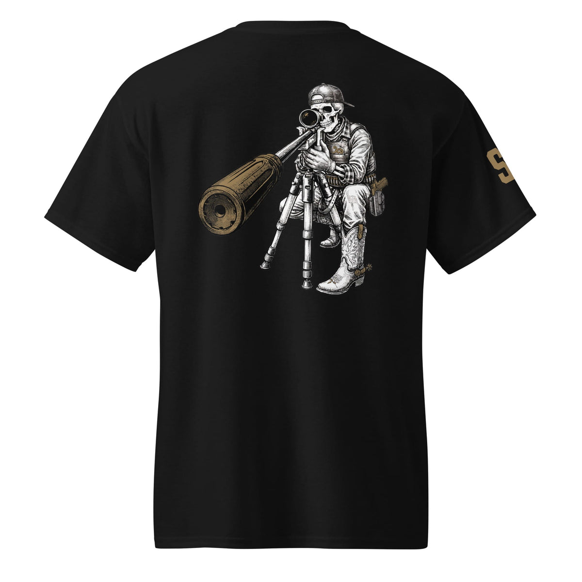 High Country Ghost T-Shirt tshirts in Black - Solus Legion