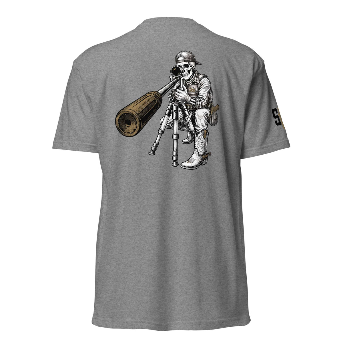 High Country Ghost T-Shirt tshirts in Gray - Solus Legion