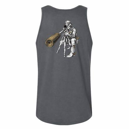 High Country Ghost Tank Top Tank Top in Gray - Solus Legion