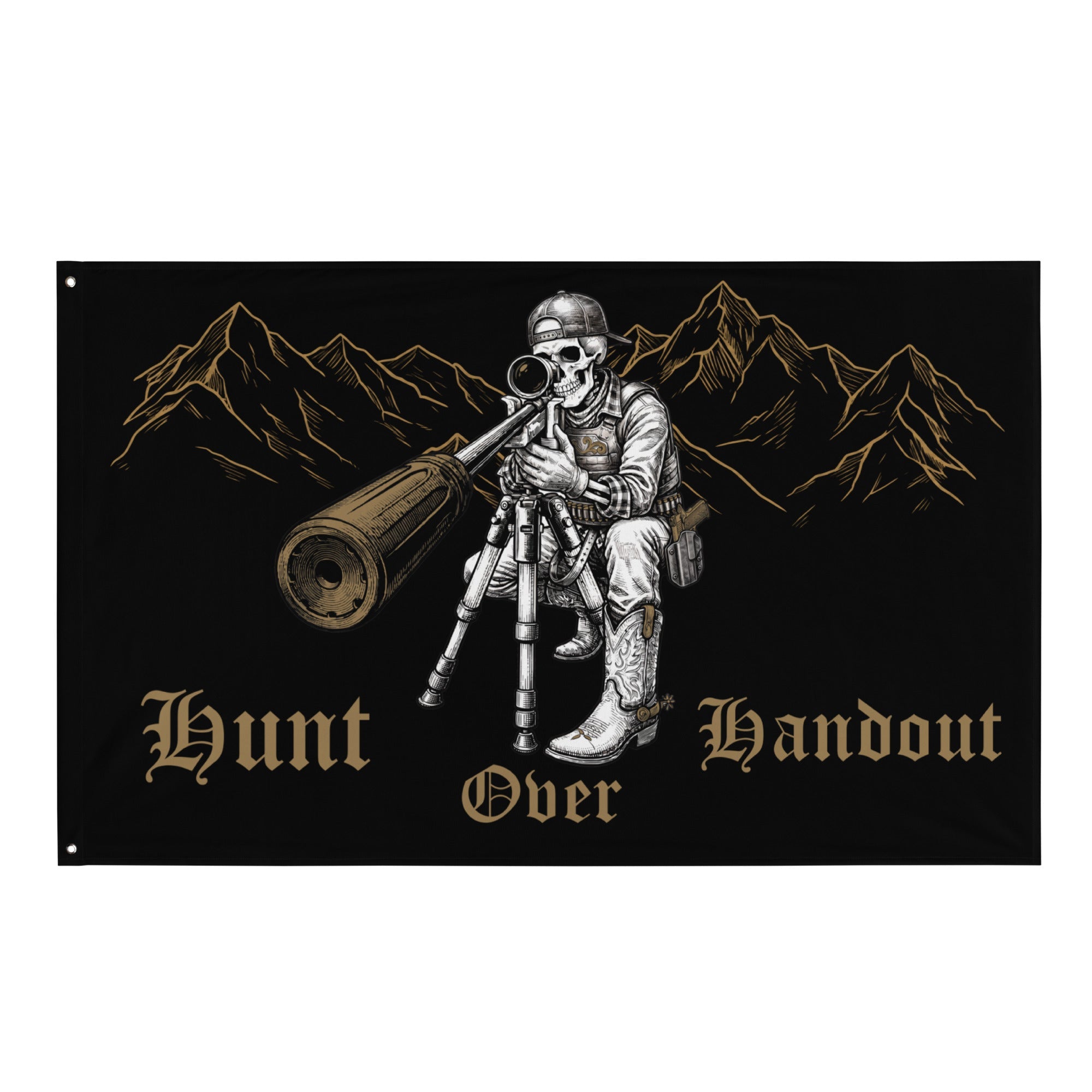 Hunt Over Handout Team Flag flag in - Solus Legion