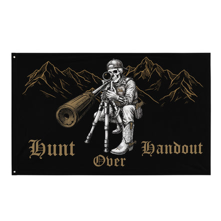 Hunt Over Handout Team Flag flag in - Solus Legion