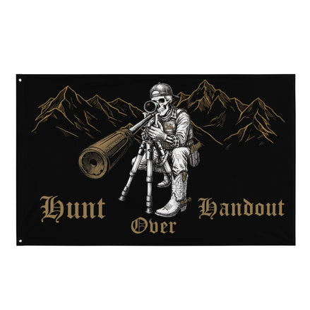 Hunt Over Handout Team Flag flag in - Solus Legion