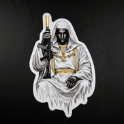 King Baldwin IV Stickers in - Solus Legion