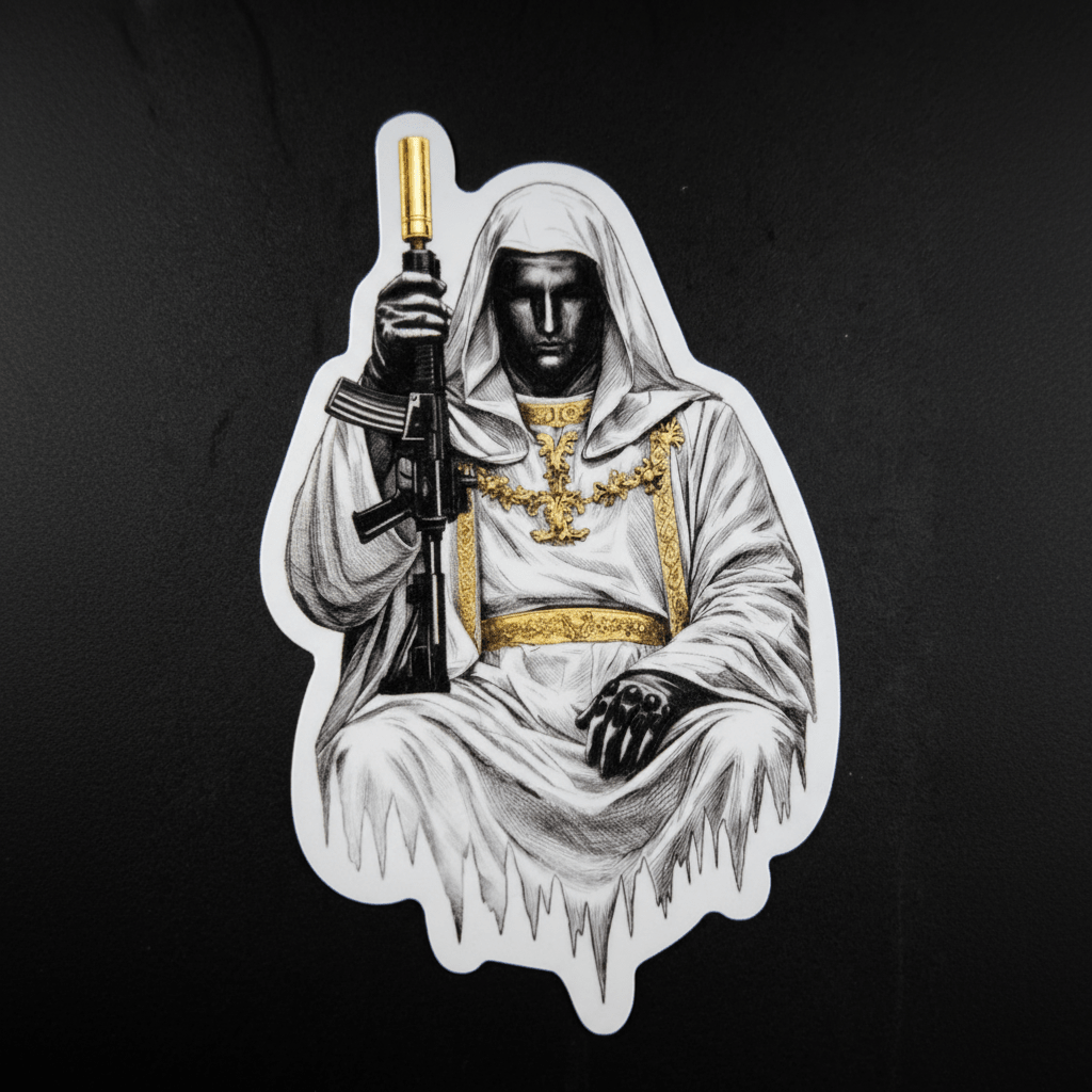 King Baldwin IV Stickers in - Solus Legion