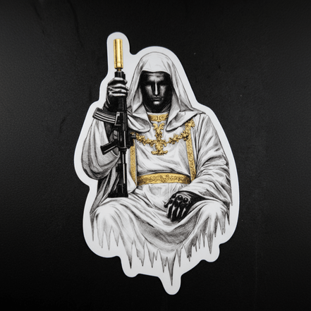 King Baldwin IV Stickers in - Solus Legion