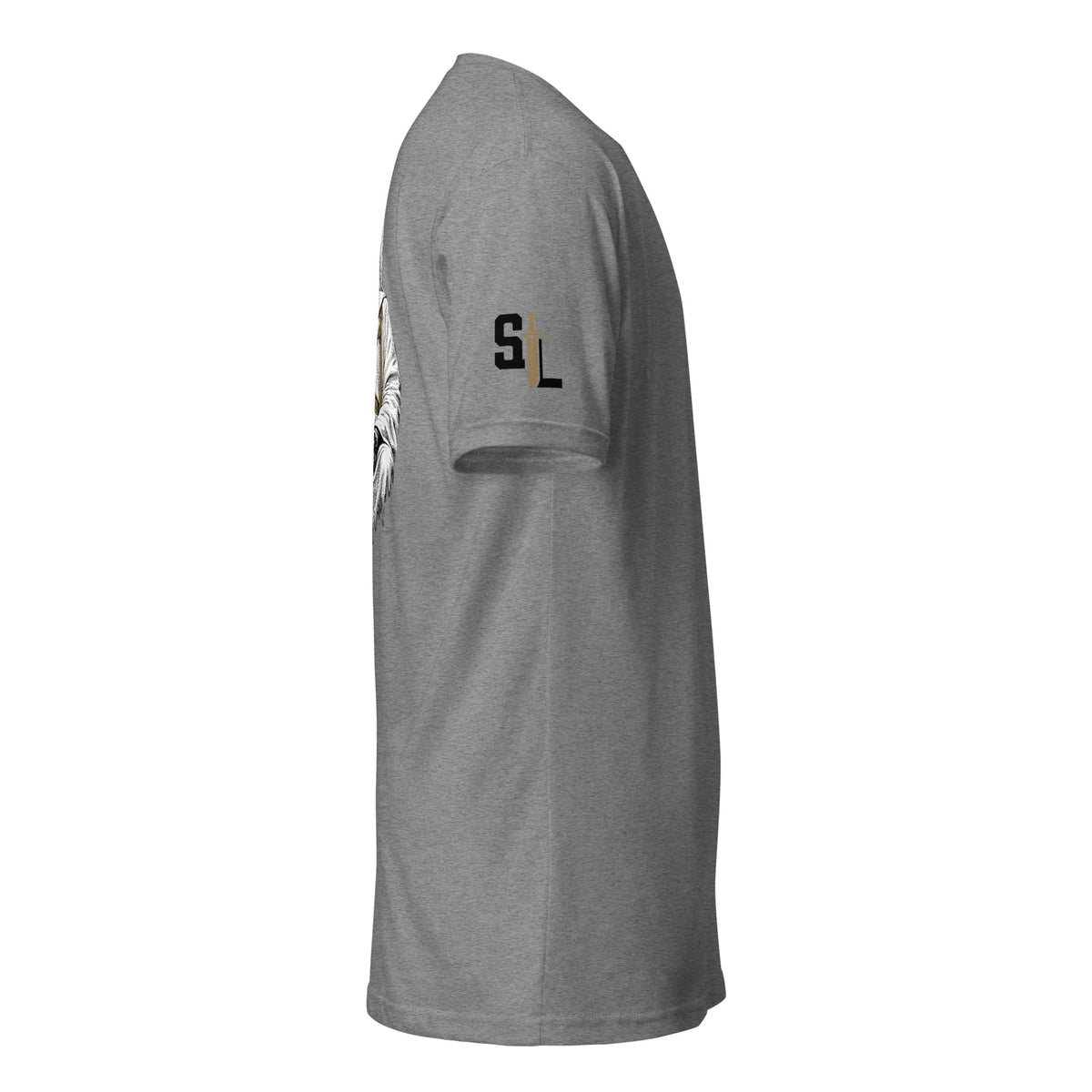King Baldwin IV T-Shirt tshirts in Gray - Solus Legion