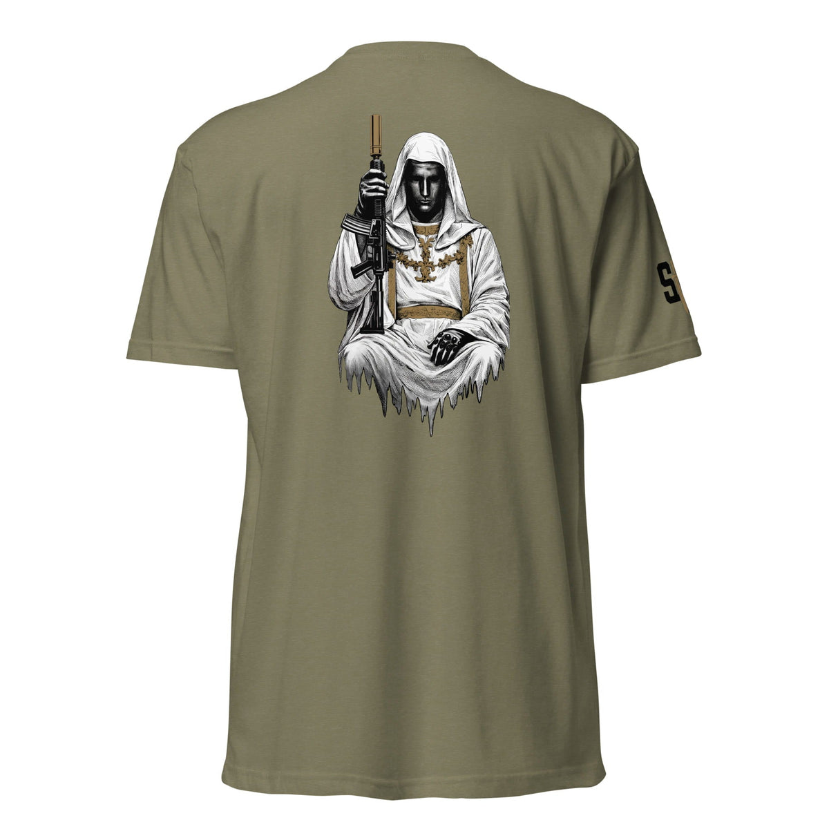 King Baldwin IV T-Shirt tshirts in OD Green - Solus Legion