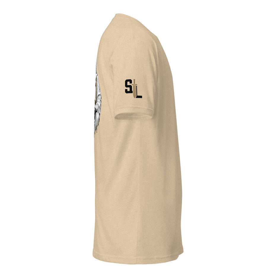 King Baldwin IV T-Shirt tshirts in Flat Dark Earth - Solus Legion