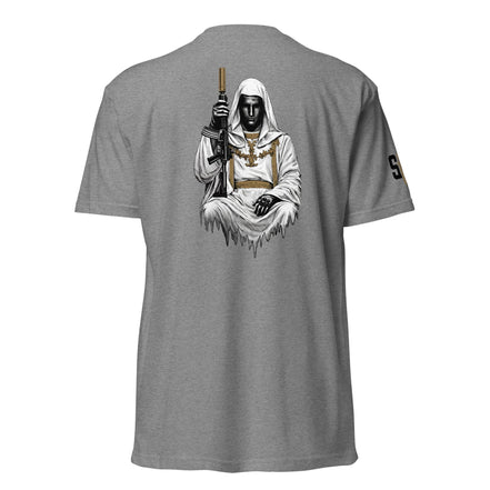 King Baldwin IV T-Shirt tshirts in Gray - Solus Legion
