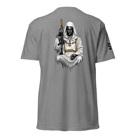 King Baldwin IV T-Shirt tshirts in Gray - Solus Legion