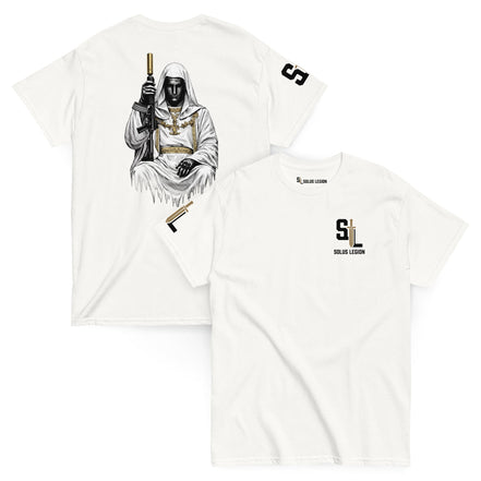 King Baldwin IV tshirts in White - Solus Legion