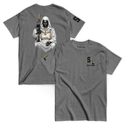 King Baldwin IV tshirts in Gray - Solus Legion