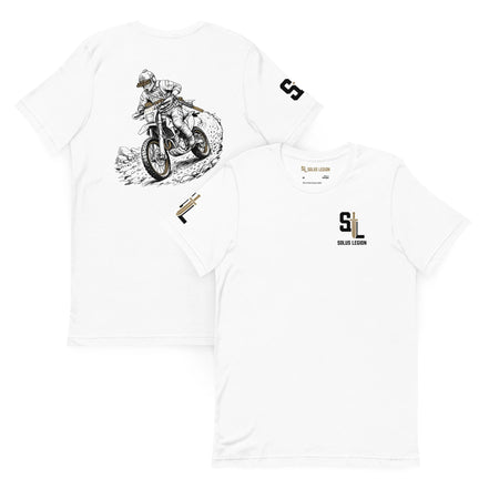 Midnight Rip T-Shirt tshirts in White - Solus Legion