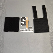 Molle Hook & Loop Panel Adaptor in Black - Solus Legion