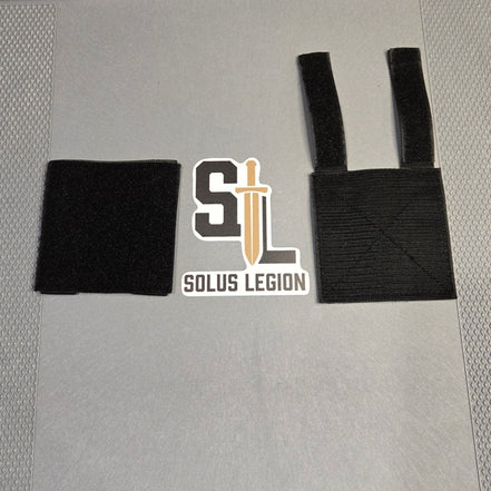 Molle Hook & Loop Panel Adaptor in Black - Solus Legion