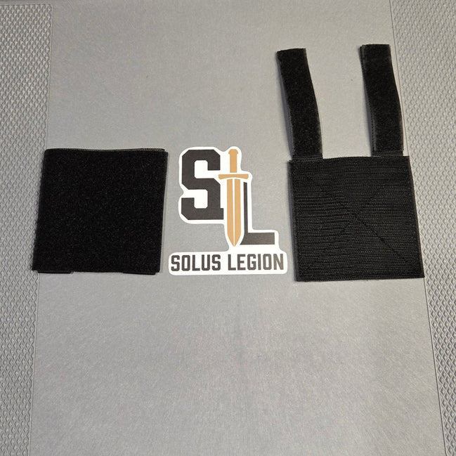 Molle Hook & Loop Panel Adaptor in Black - Solus Legion