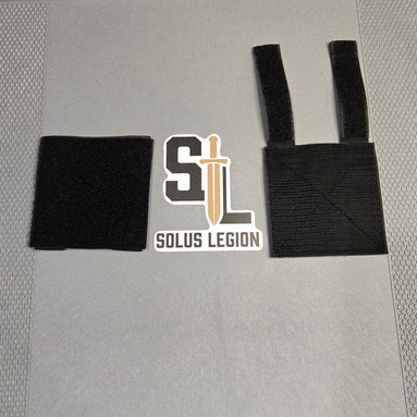 Molle Hook & Loop Panel Adaptor in Black - Solus Legion