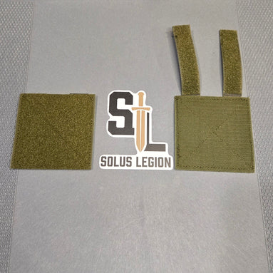 Molle Hook & Loop Panel Adaptor in Flat Dark Earth - Solus Legion