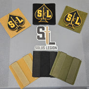 Molle Hook & Loop Panel Adaptor in Black - Solus Legion