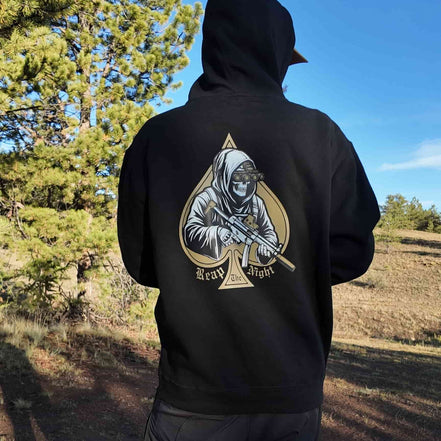 Night Reaper Hoodie hoodie in Black - Solus Legion