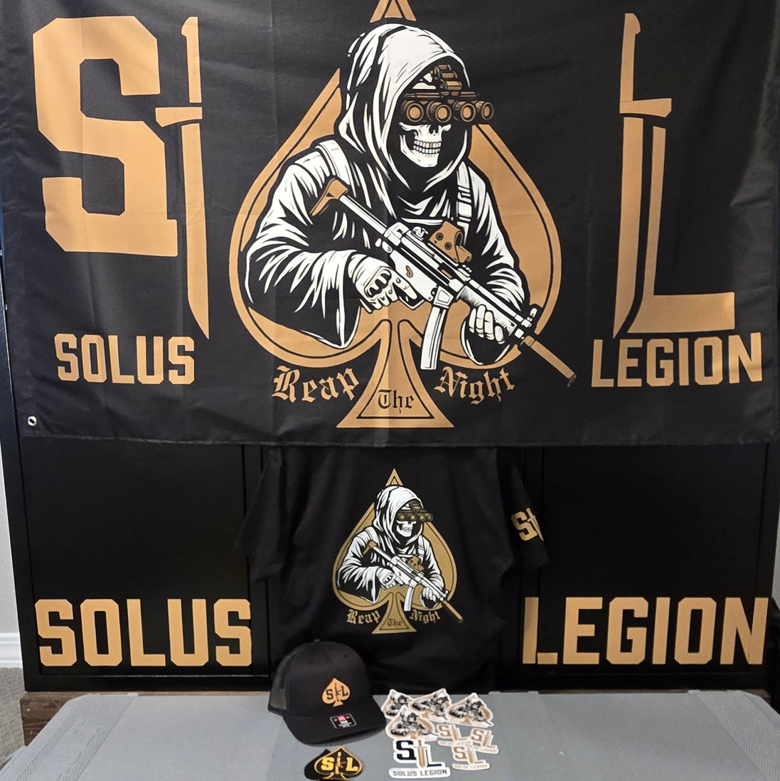 Night Reaper Loadout Bundle in Black - Solus Legion