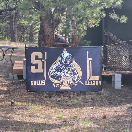 Night Reaper // Solus Legion Team Flag flag in - Solus Legion