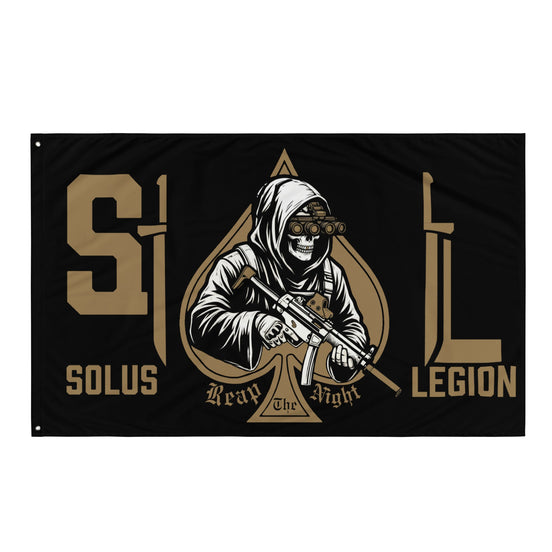 Night Reaper // Solus Legion Team Flag flag in - Solus Legion