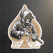 Night Reaper Sticker Stickers in - Solus Legion
