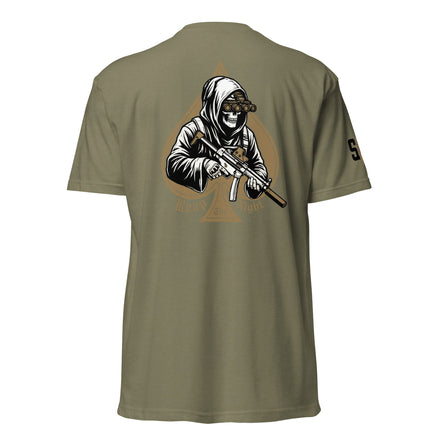 Night Reaper T-Shirt tshirts in OD Green - Solus Legion