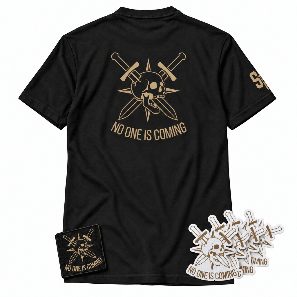 No One Is Coming Bundle tshirts in S - Solus Legion