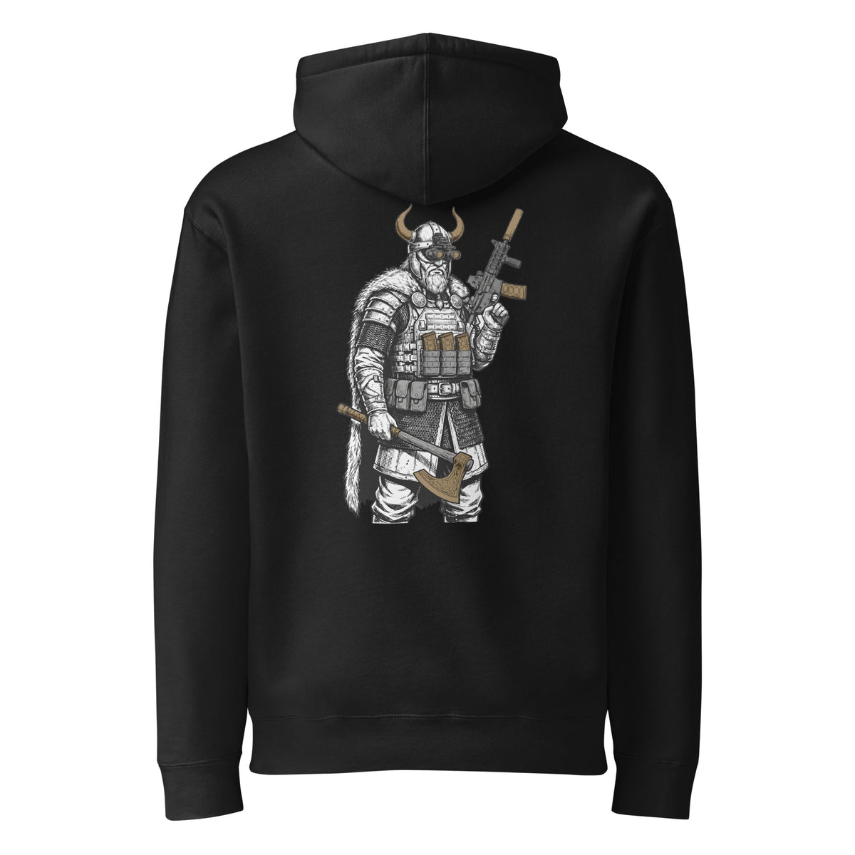 Norseman Hoodie hoodie in Black - Solus Legion