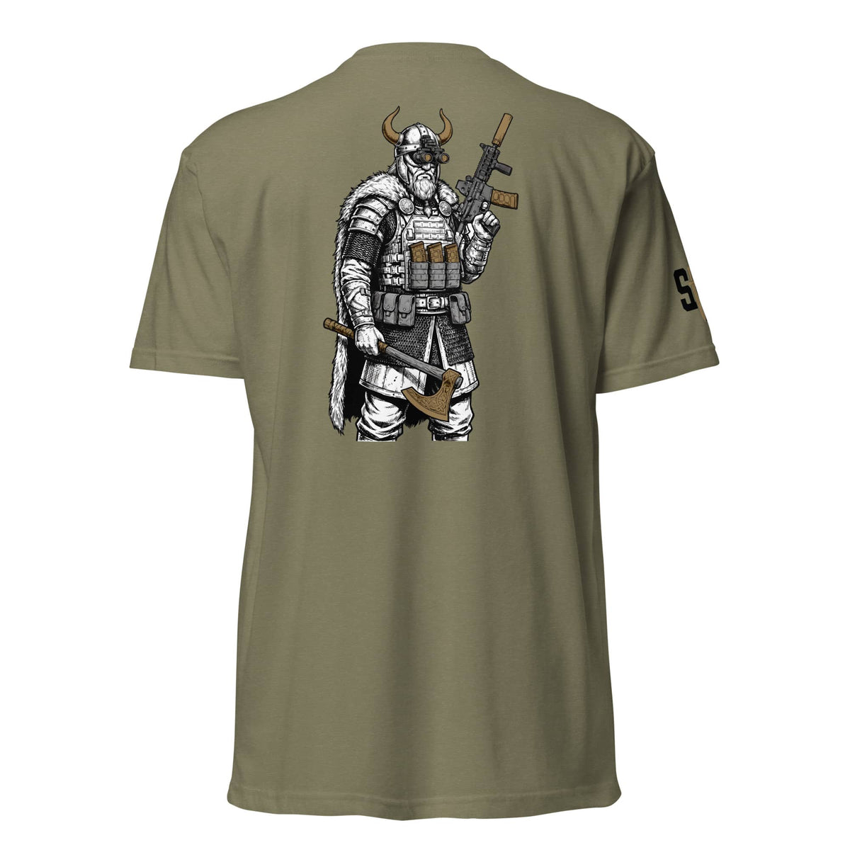 Norseman T-Shirt tshirts in OD Green - Solus Legion