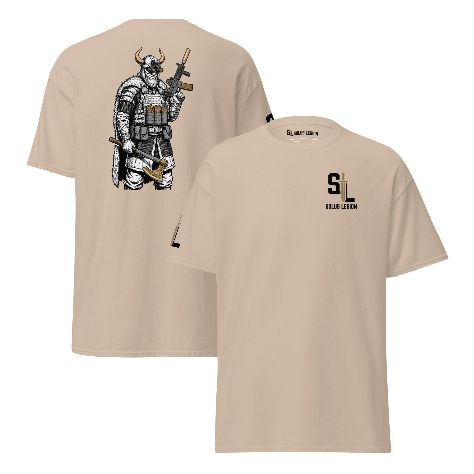 Norseman T-Shirt tshirts in Flat Dark Earth - Solus Legion