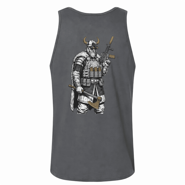 Norseman Tank Top Tank Top in Gray - Solus Legion