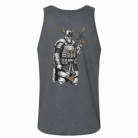 Norseman Tank Top Tank Top in Gray - Solus Legion