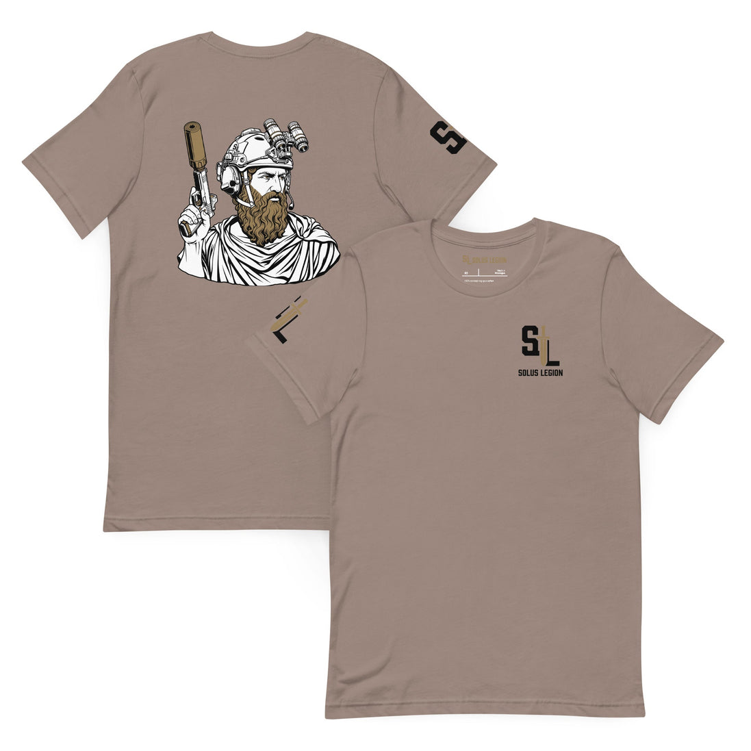 Plato Knew T-Shirt tshirts in Flat Dark Earth - Solus Legion