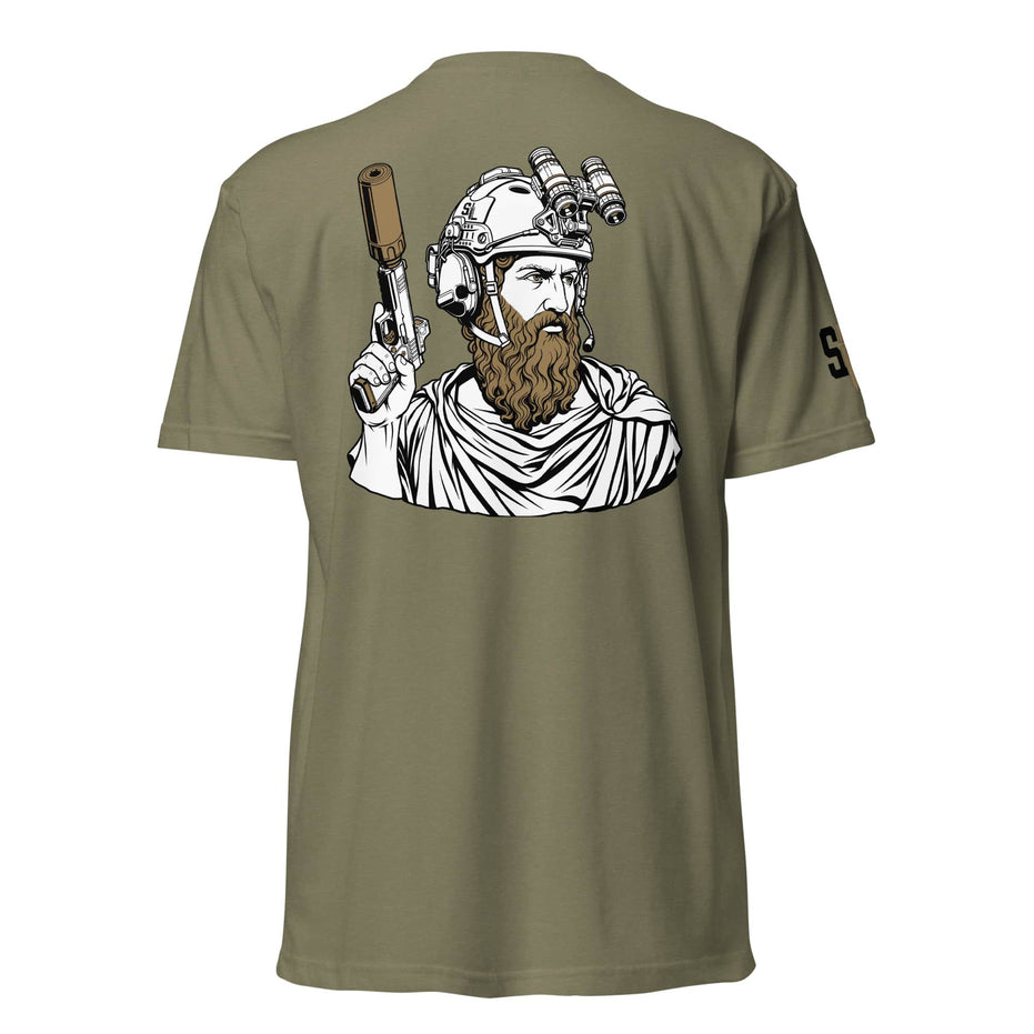 Plato Knew T-Shirt tshirts in OD Green - Solus Legion