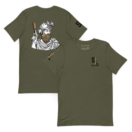 Plato Knew T-Shirt tshirts in OD Green - Solus Legion