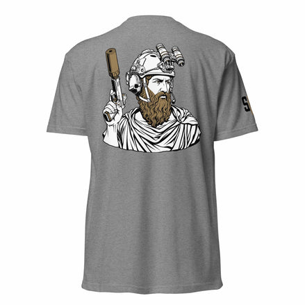 Plato Knew T-Shirt tshirts in Gray - Solus Legion