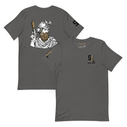 Plato Knew T-Shirt tshirts in Gray - Solus Legion