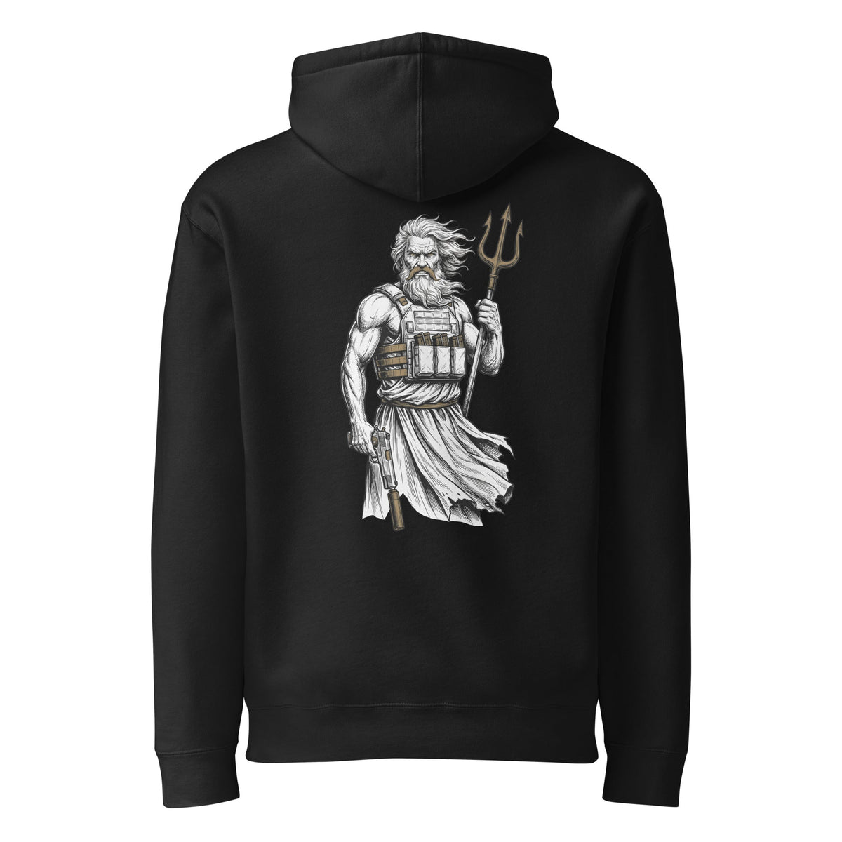 Poseidon's Fury Hoodie hoodie in Black - Solus Legion