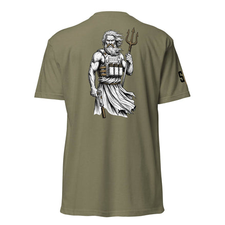 Poseidon's Fury T-Shirt tshirts in OD Green - Solus Legion