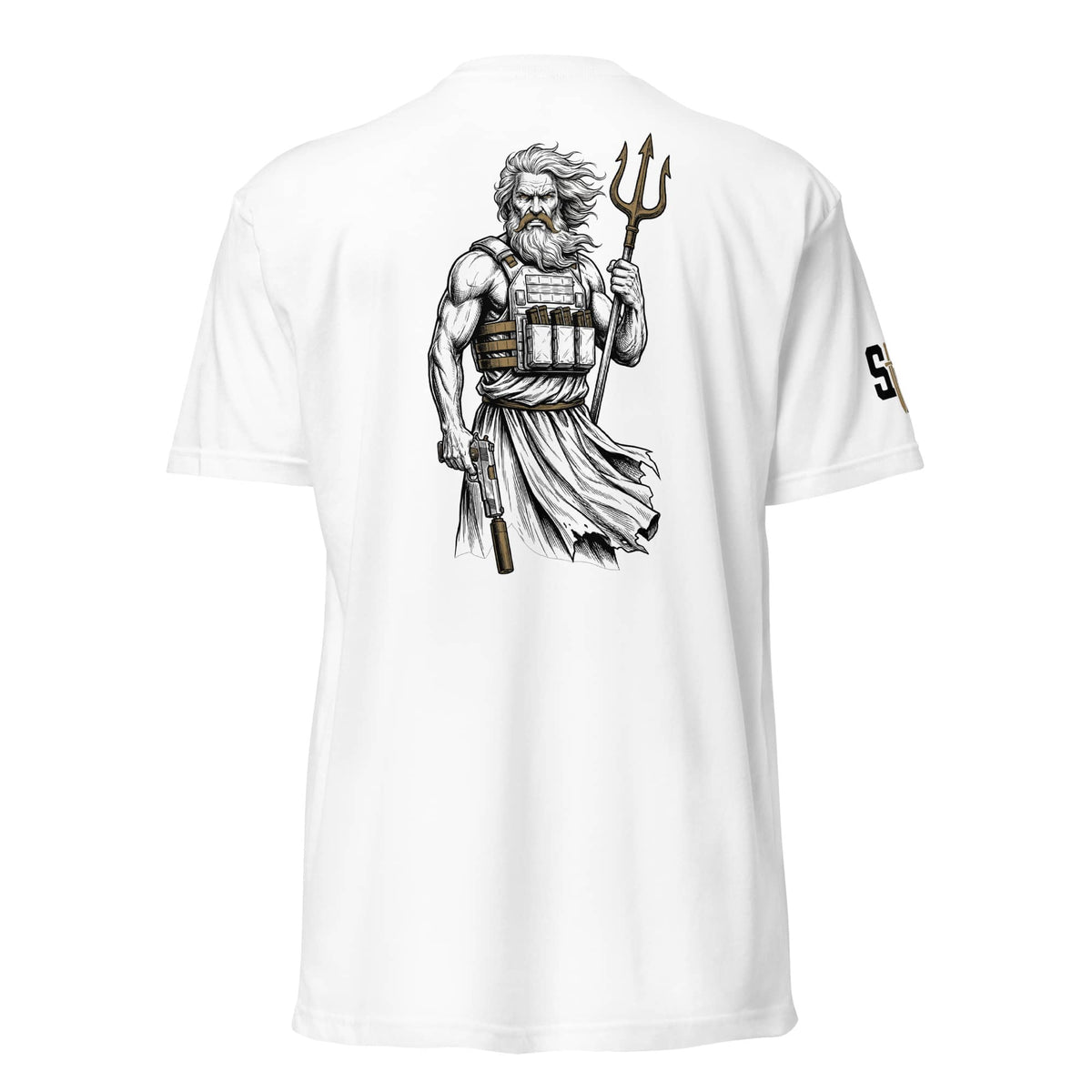 Poseidon's Fury T-Shirt tshirts in White - Solus Legion