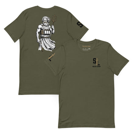 Poseidon's Fury T-Shirt tshirts in OD Green - Solus Legion