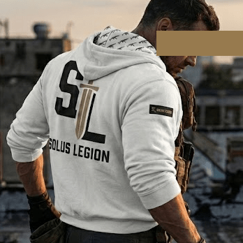 SMG pullover hoody hoodie in White - Solus Legion